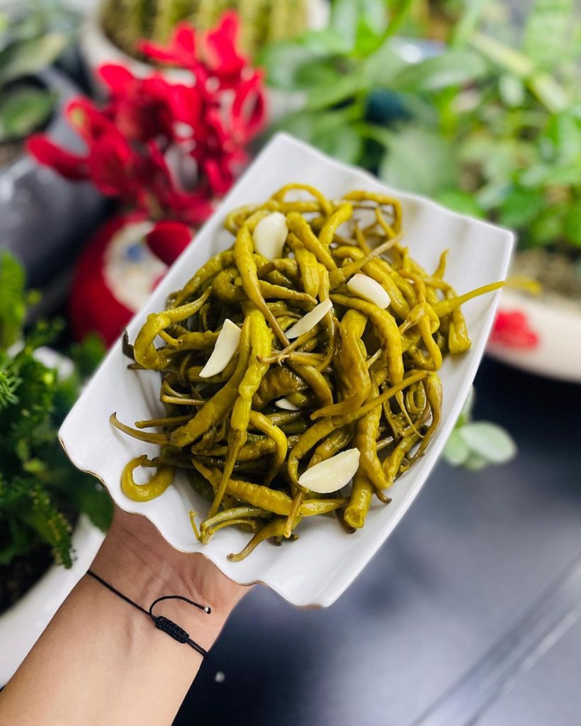 طرز تهیه ترشی فلفل شمالی