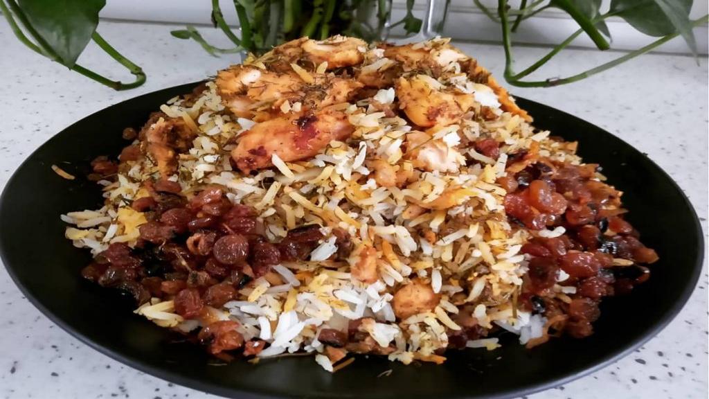 طرز تهیه مگشت پلو [امگشت] با مرغ مجلسی به سبک جنوبی خوزستانی