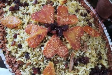 طرز تهیه امگشت پلو