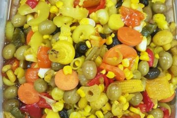 طرز تهیه ترشی اسپانیایی