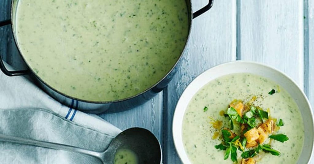 طرز تهیه سوپ سبزیجات رژیمی بدون روغن و مرغ خوشمزه و ساده 16 طرز تهیه سوپ سبزیجات رژیمی