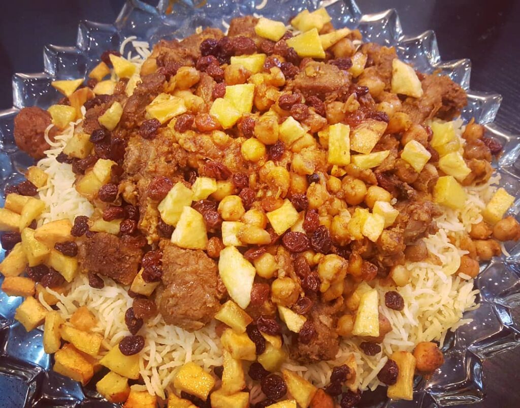 طرز تهیه پلو عربی