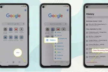 پاک کردن سابقه جستجو در گوگل