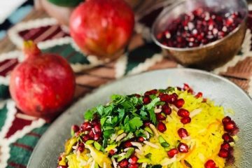 طرز تهیه انار پلو