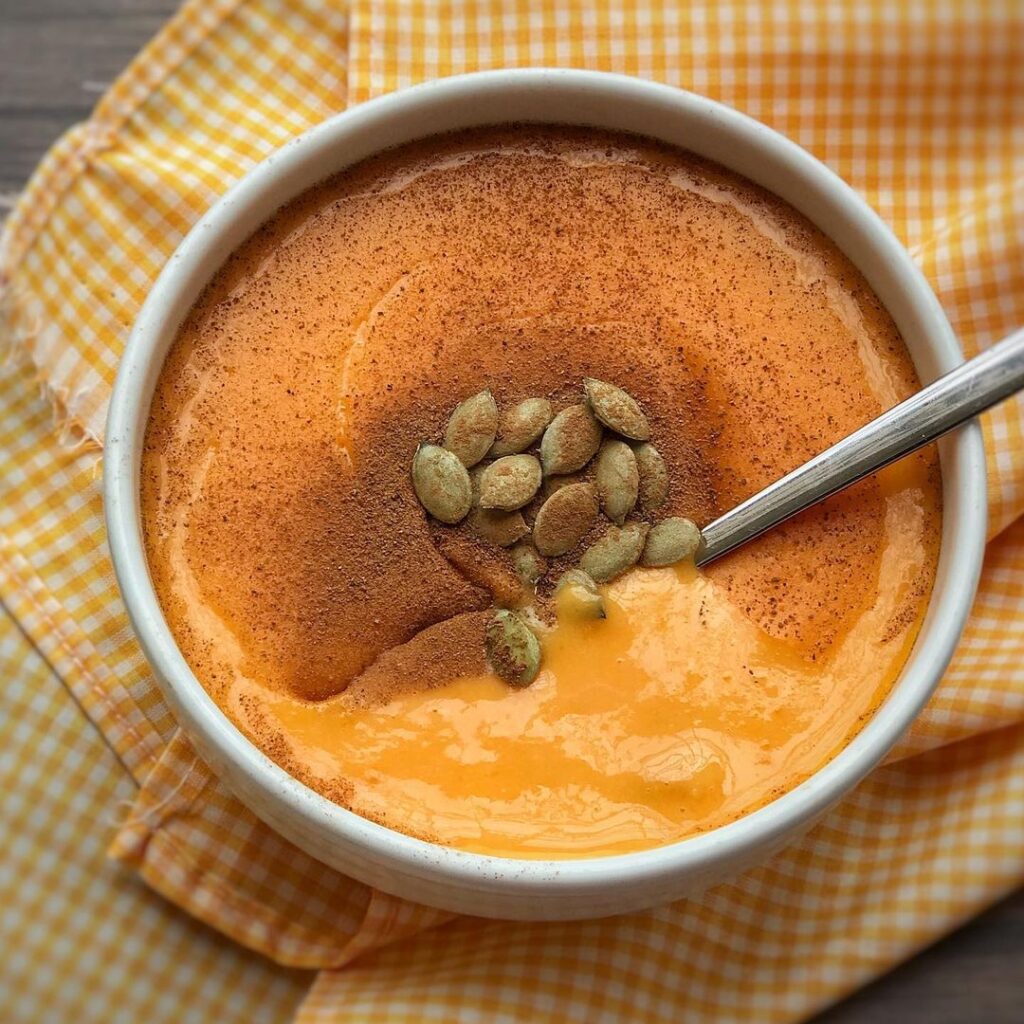 طرز تهیه فرنی کدو حلوایی