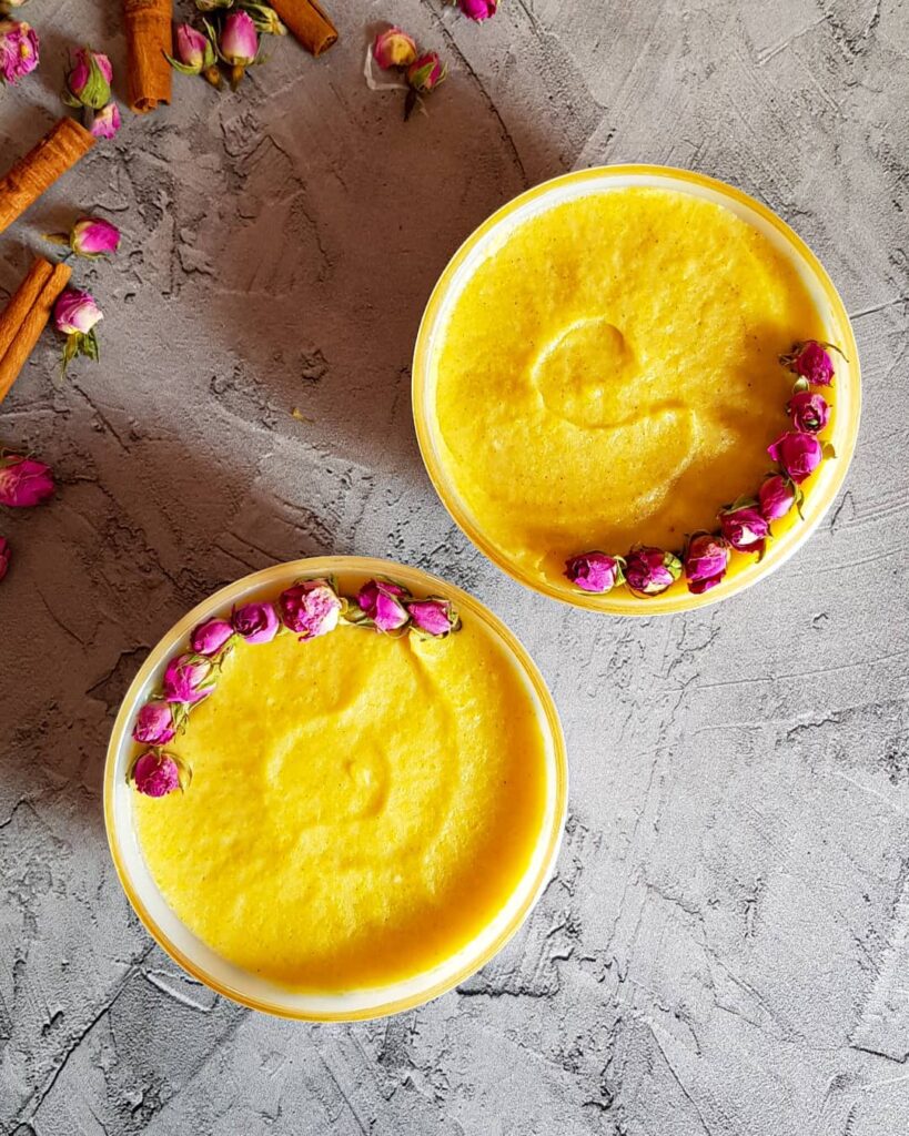 طرز تهیه فرنی کدو حلوایی