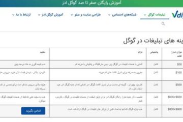 ۴۳ میلیون تومان رایگان در گوگل تبلیغ کنید با آژانس وی دیجیتال مارکتینگ