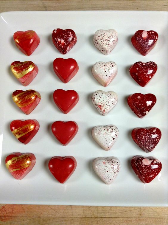 طرز تهیه شکلات پشمکی ولنتاین