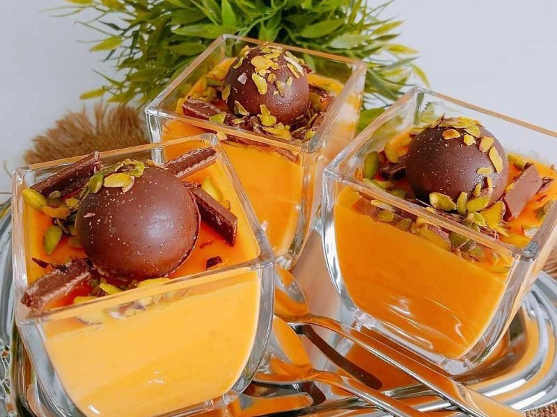 طرز تهیه پودینگ کدو حلوایی