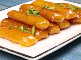 طرز تهیه بامیه عسلی