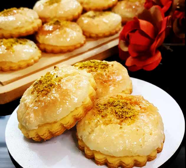 طرز تهیه تارت نارگیلی