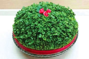 طرز تهیه سبزه کنجد