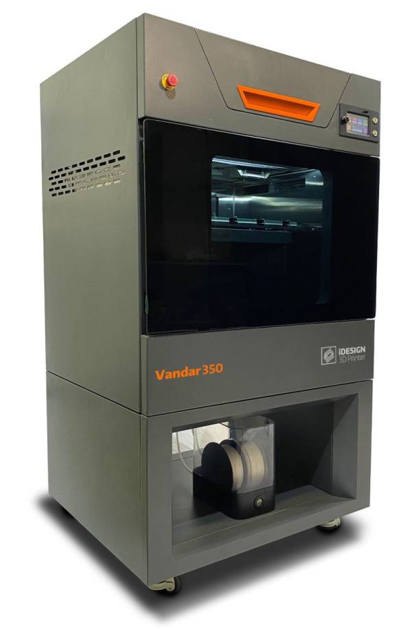 دستگاه وندار آی دیزاین که از نظر تکنولوژی در ایران همتایی ندارد برای پرینت سه بعدی به روش FDM محفظه بسته