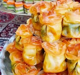 طرز تهیه باقلوا پیچ