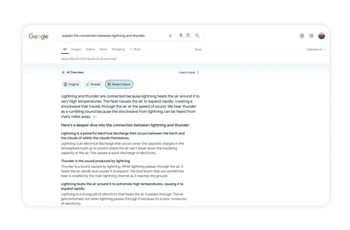 1715813259 345 گوگل موتور جستجوی خود را با محوریت هوش مصنوعی بازطراحی