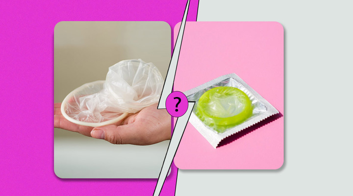 کاندوم زنانه؛ انواع، مزایا، معایب و روش استفاده_سلوادور 6 تفاوت کاندوم زنانه و مردانه