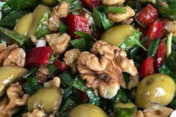 طرز تهیه سالاد زیتون