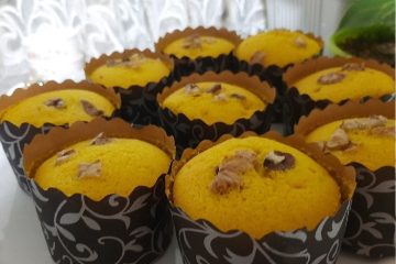 طرز تهیه کاپ کیک زعفرانی