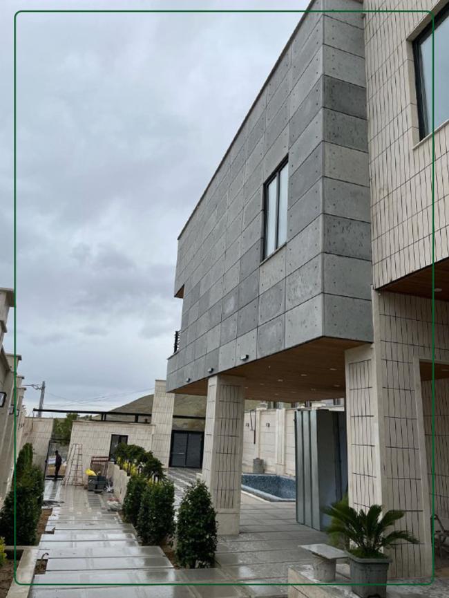 نمای بتنی پیش ساخته