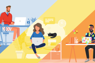 چطور ارتباطات تیمی دورکاری و هیبریدی مدیریت کنیم؟