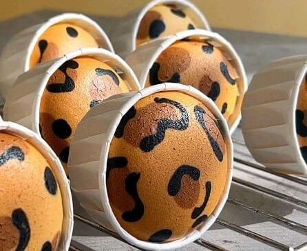 طرز تهیه کاپ کیک پلنگی