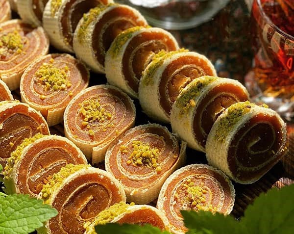 طرز تهیه حلوا رولی