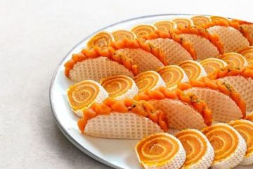 طرز تهیه حلوا رولی