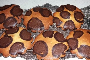 طرز تهیه کاپ کیک پلنگی