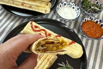 طرز تهیه بوریتو مکزیکی با گوشت و لوبیا،طعمی لذیذ و متفاوت