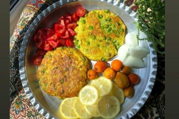 طرز تهیه کوکو نخود فرنگی با سیب زمینی، غذای سریع و خوشمزه برای شام