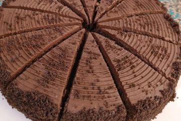 طرز تهیه کیک دبل چاکلت شکلاتی به روش کافی شاپی