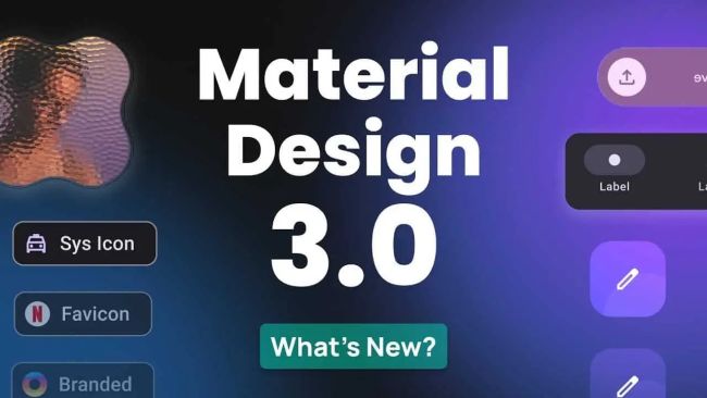 گوگل با Material 3 به دنیای طراحی جدید قدم گذاشت