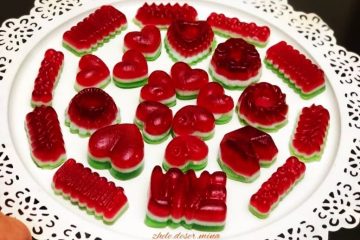 طرز تهیه پاستیل یلدایی کشدار و بازاری به روش خانگی