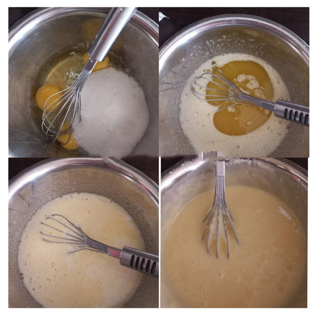 طرز تهیه کیک سه رنگ