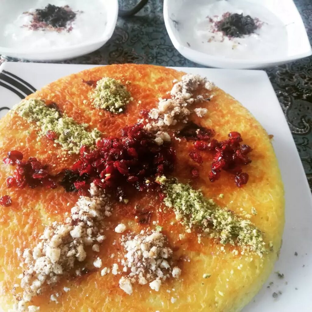 طرز تهیه ته چین کدو حلوایی و مرغ