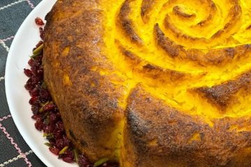 طرز تهیه ته چین کدو حلوایی و مرغ