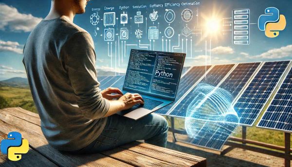 شبیه سازی پنل خورشیدی با پایتون