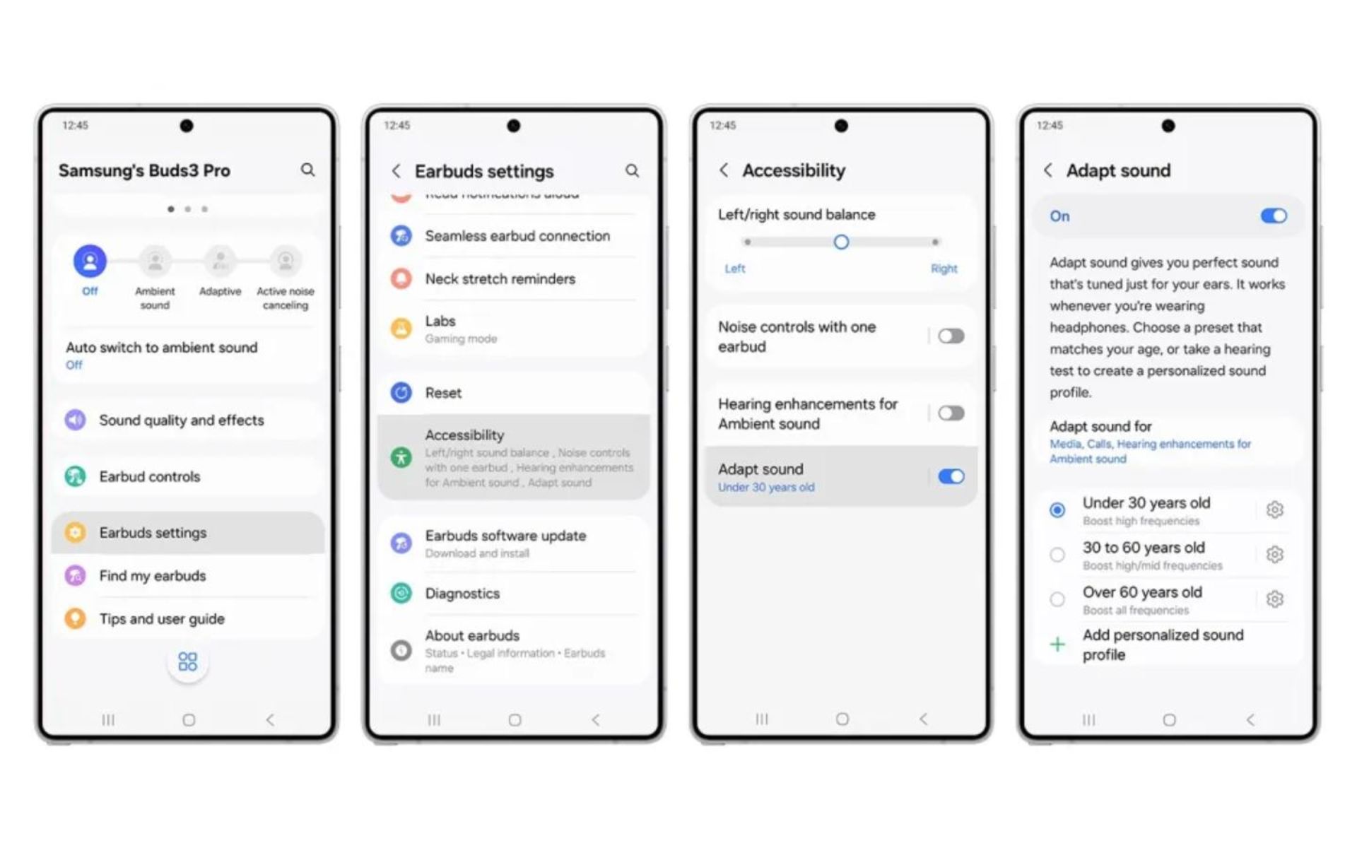 آپدیت قابلیت‌های گلکسی بادز ۳ روی گوشی سامسونگ