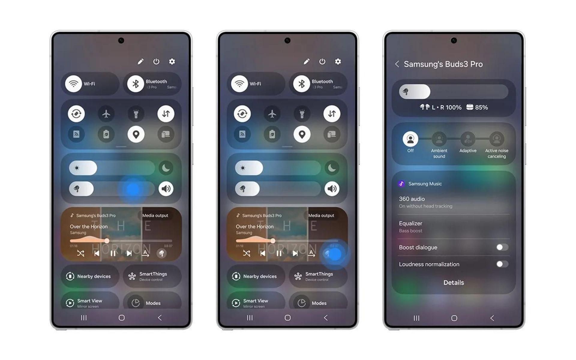 آپدیت قابلیت‌های گلکسی بادز ۳ روی گوشی سامسونگ