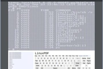 اجرای لینوکس روی PDF