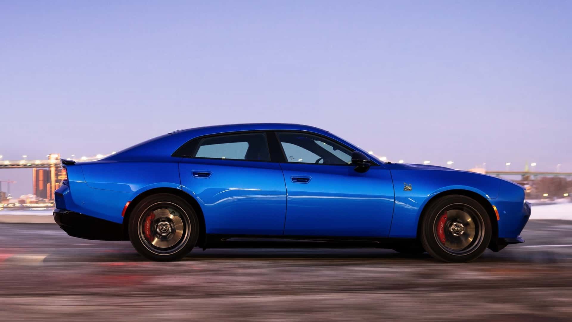 نمای کناری دوج چارجر دایتونا ۲۰۲۶