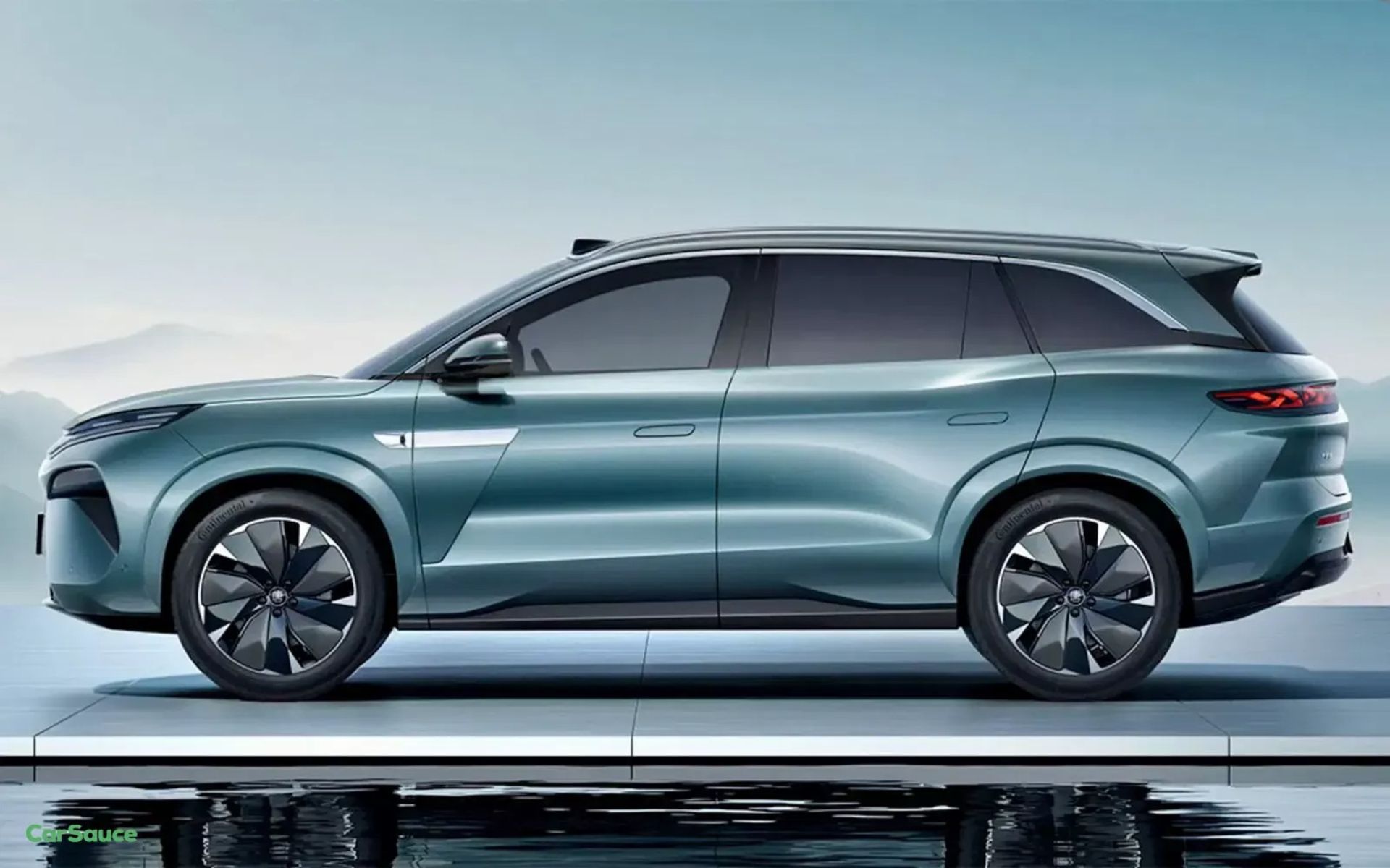 نمای جانبی خودرو بی‌وای‌دی Sealion 8