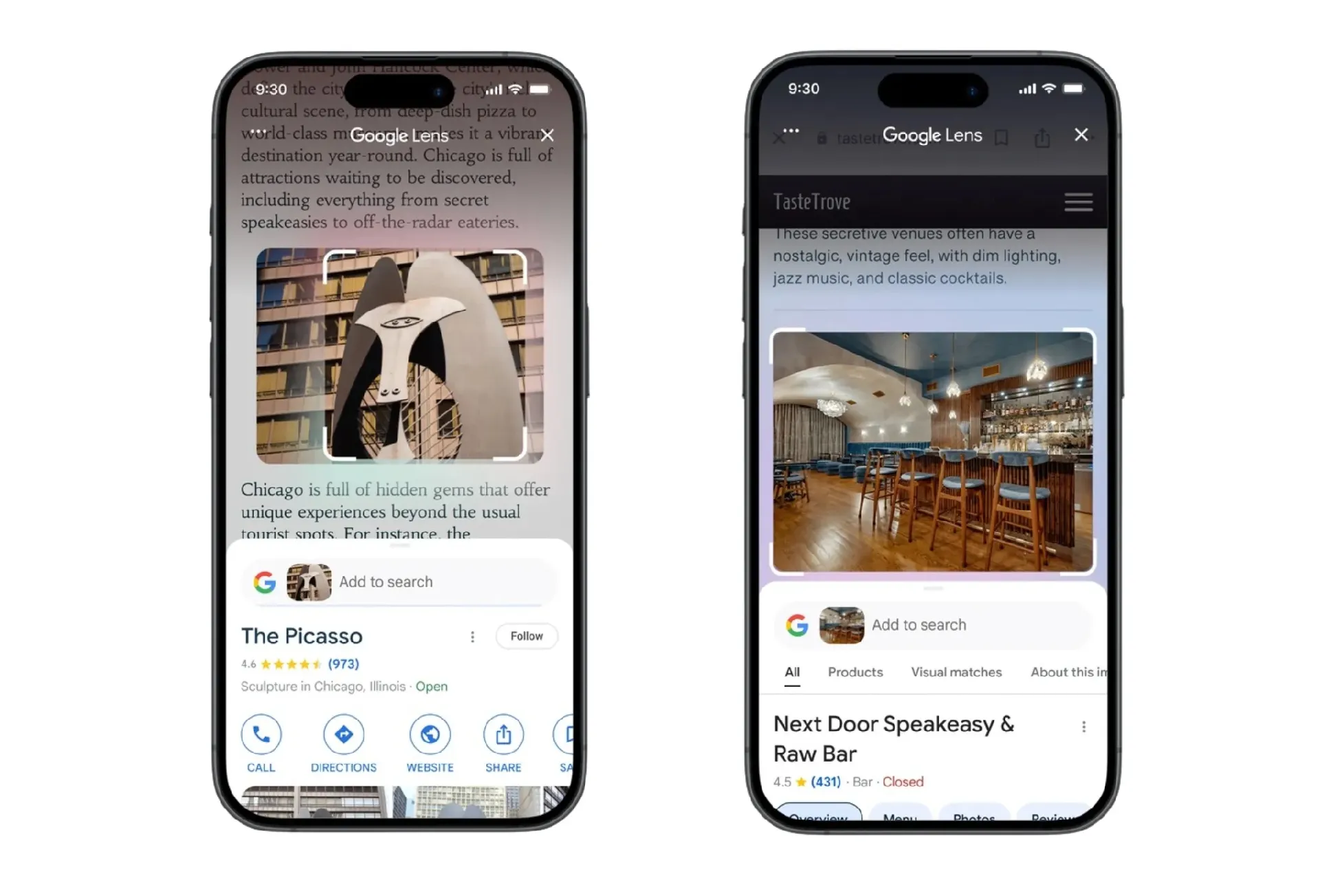 ویژگی جادویی نسخه آیفون گوگل کروم