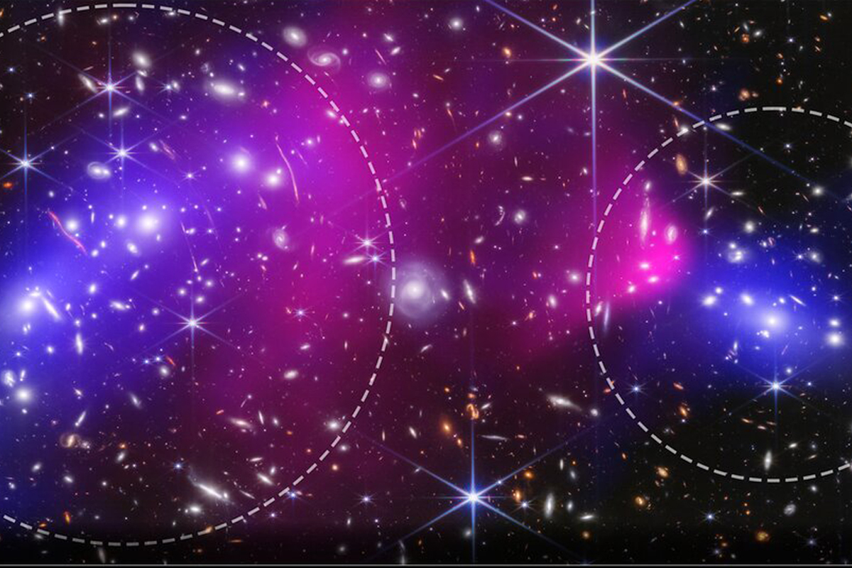 مشاهدات تلسکوپ جیمز وب بار دیگر از فرضیه ماده تاریک پشتیبانی می‌کنند