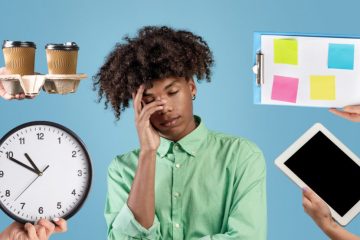 سردرگمی از انجام کارها ساعت قهوه تبلت