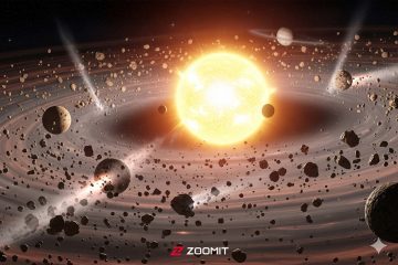 تصویرسازی از دوران اولیه منظومه شمسی