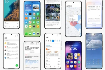 محیط بخش‌های رابط کاربری HyperOS 3